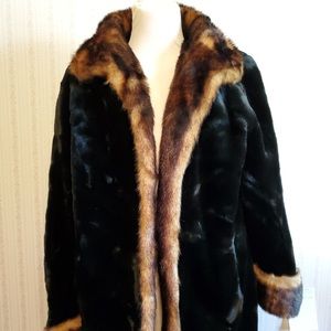 Tally Ho faux fur coat
